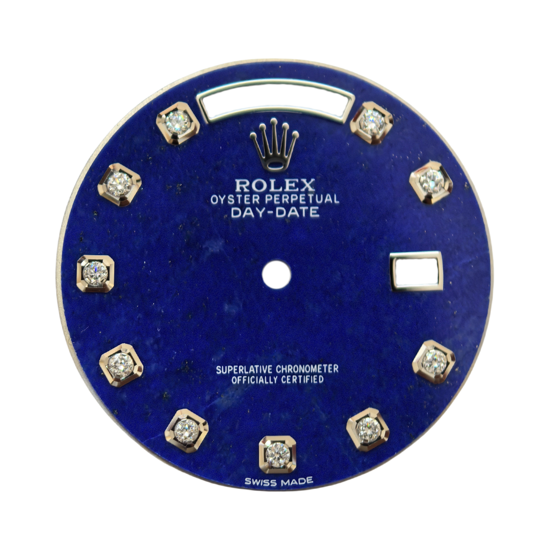 Custom Rolex Datejust 116234 Lapis Lazuli Dial Diamond Numerals 36mm - Cal 3135 3035