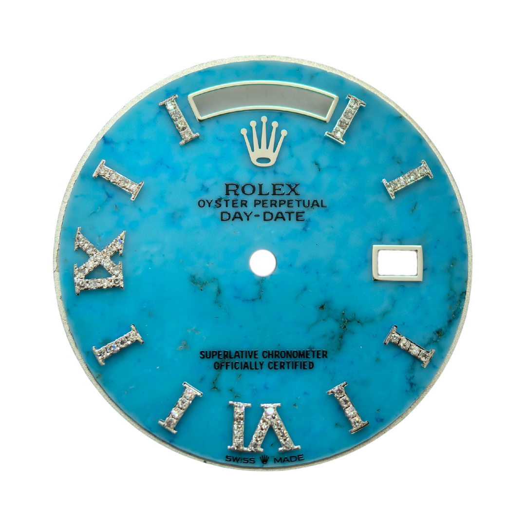 Custom Rolex Day-Date 118238 Turquoise Dial 40mm - Cal 3255