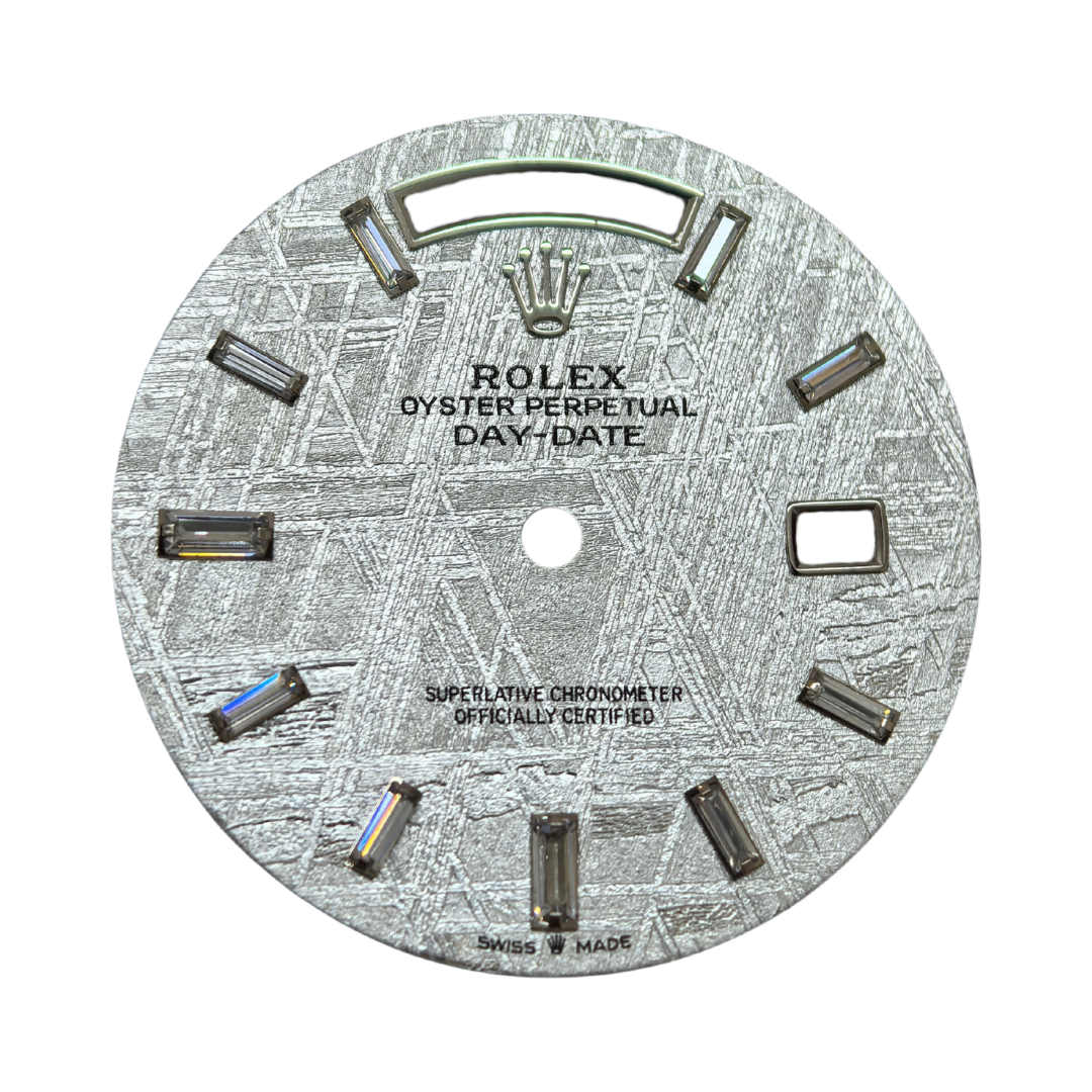 Custom Rolex Day-Date 228239 Meteorite Dial 40mm - Cal 3255