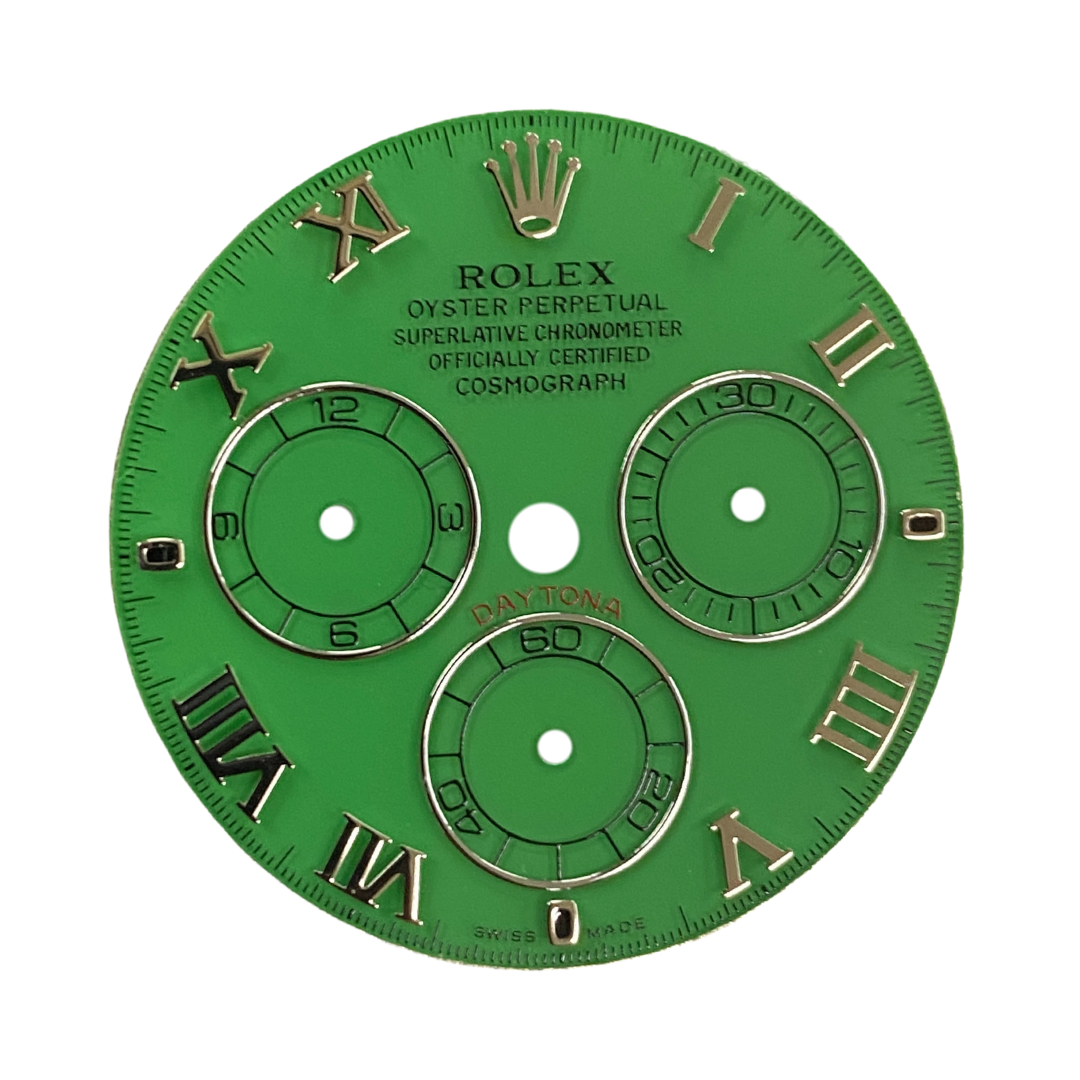Custom Rolex Daytona 116519 Chrysoprase Beach Dial 40mm - Cal 4130
