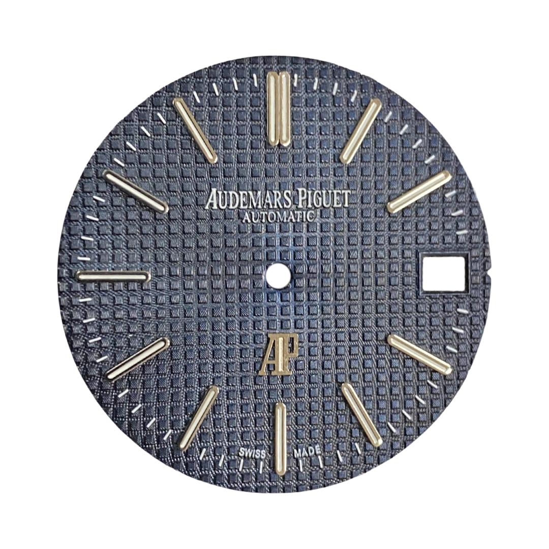 Custom Audemars Piguet Royal Oak 15202 Petite Tapisserie Blue Dial 39mm - Cal 2121