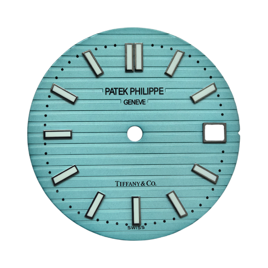 Custom Patek Phillippe Nautilus 5711 Tiffany Co. Blue Dial 40mm - Cal 324 s c