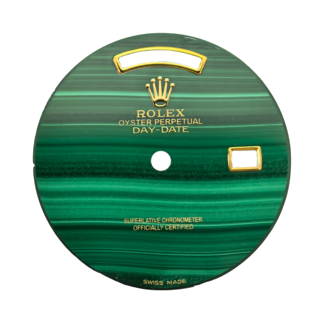 Custom Rolex Datejust 116234 Green Malachite Dial 36mm - Cal 3135 3035