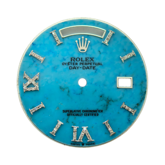 Custom Rolex Day-Date 118238 Turquoise Dial 40mm - Cal 3255