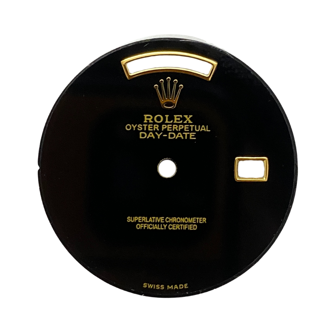 Custom Rolex Day-Date 18238 Onyx Dial 36mm - Cal 3155