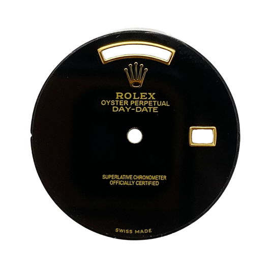 Custom Rolex Day-Date 18238 Onyx Dial 36mm - Cal 3155