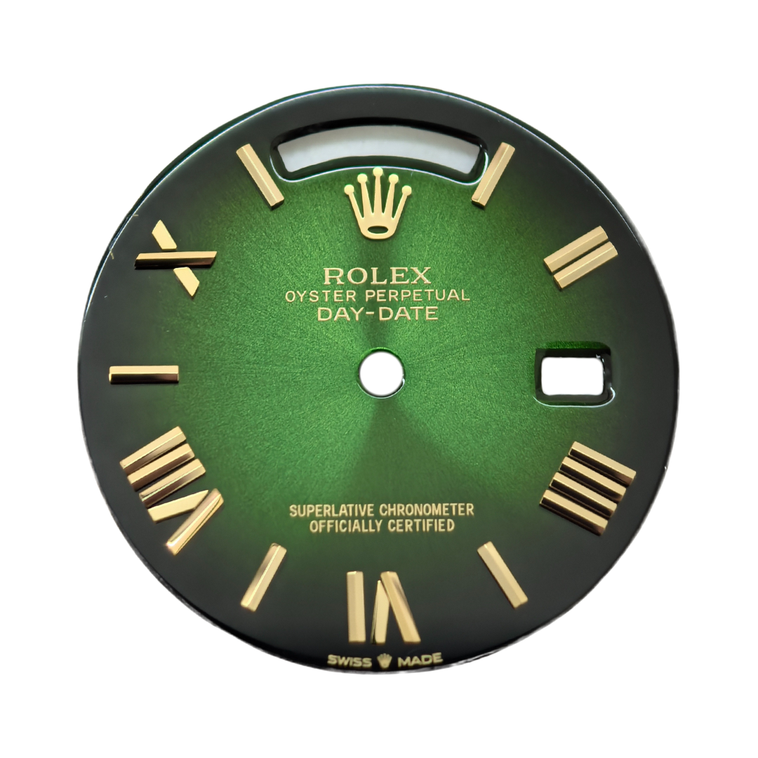Custom Rolex Day-Date 228238 Green Matte Dial 40mm - Cal 3255