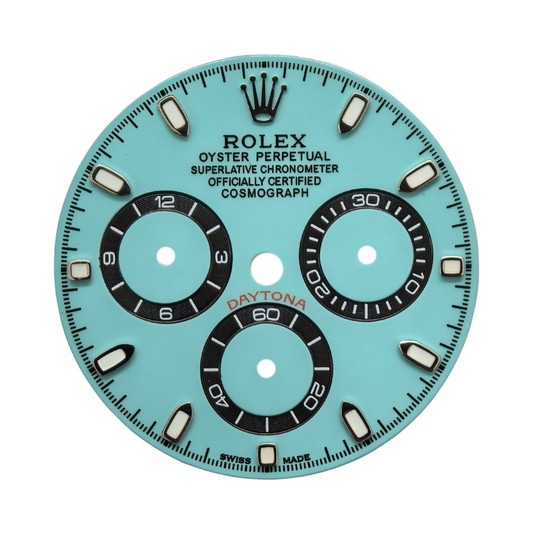 Custom Rolex Daytona 116520 Tiffany Blue Dial 40mm - Cal 4130