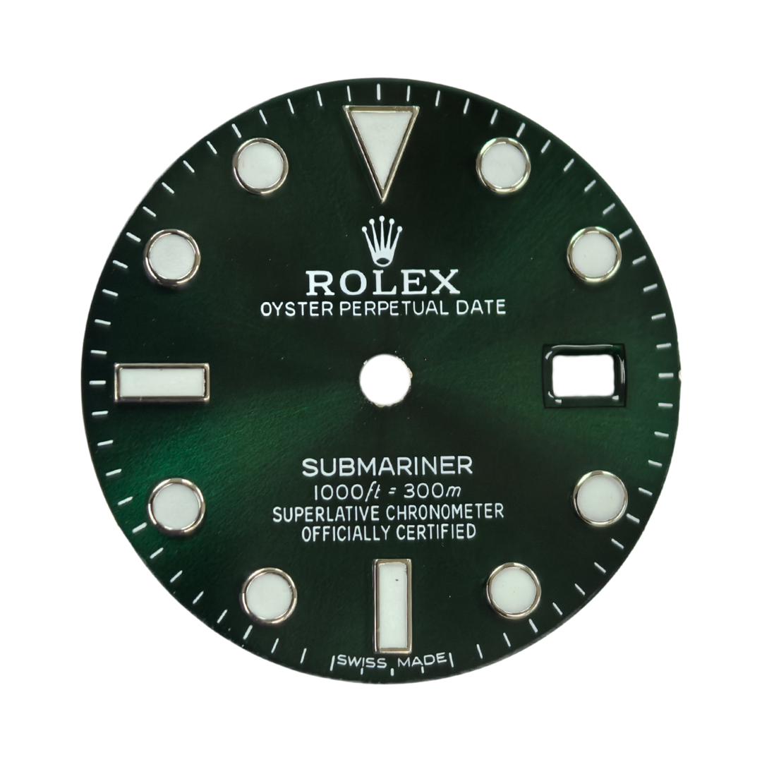 Custom Rolex Submariner 116610LV Malachite Dial 40mm - Cal 3135