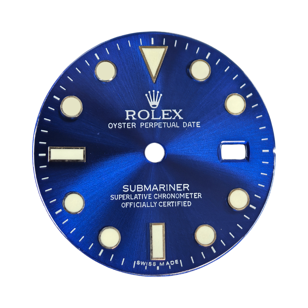 Custom Rolex Submariner 16618 Lapis Lazuli Dial 40mm - Cal 3135